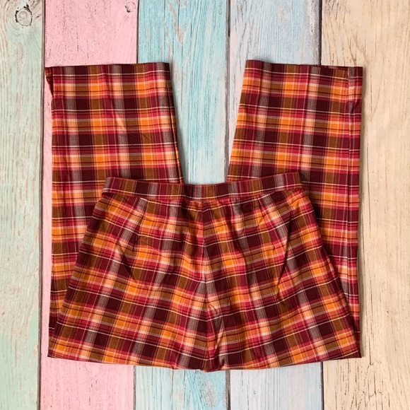 Vintage indulgence plaid ankle pants size medium - Picture 6 of 6